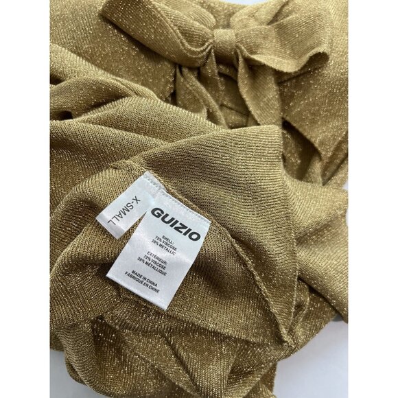 GUIZIO Rose Dress in Gold - Picture 5 of 5